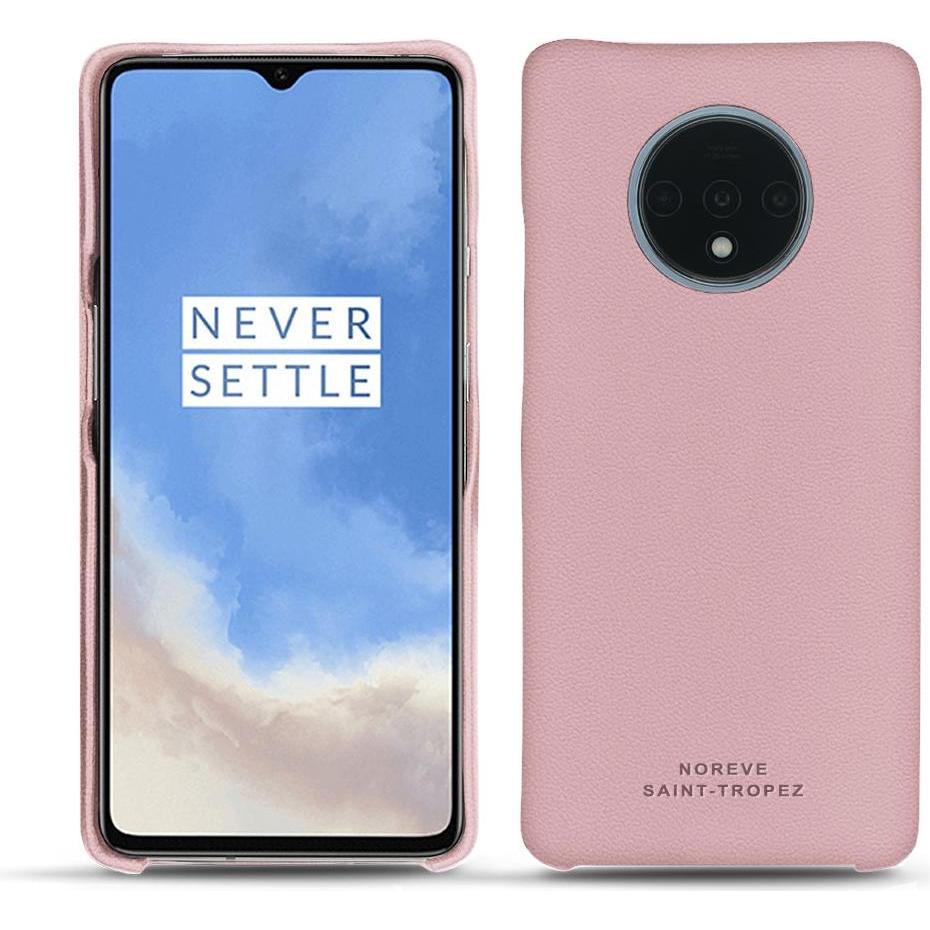 Noreve Lederschutzhülle (OnePlus 7T), Smartphone Hülle, Rosa