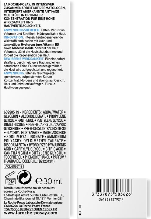 Actual product image La Roche Posay Hyalu B5 Serum Concentrate (30 ml)
