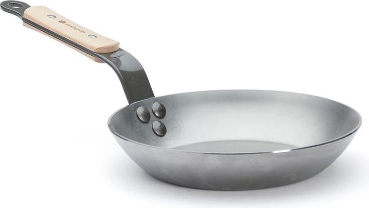 Produktbild de Buyer Runde Bratpfanne B Bois ø20cm (20 cm, Bratpfanne, Edelstahl)