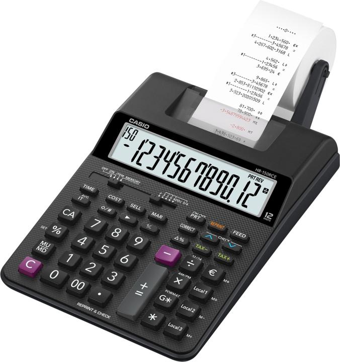 Casio Hr-150rce (Netzbetrieb, Batterien)