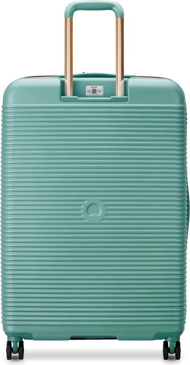 Actual product image Delsey Freestyle 4 Wheel Trolley Large 76 cm Almond Green (104 l)