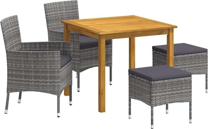 Image du produit vidaXL Garten-Essgruppe (85 x 85 x 74 cm)
