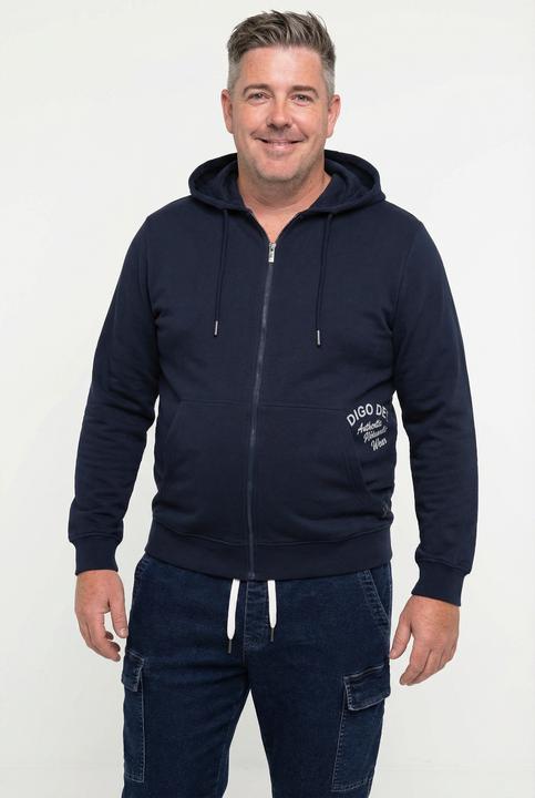 Produktbild Men+ Hoodiejacke, Sweat, Kapuze, Kängurutasche (3XL)