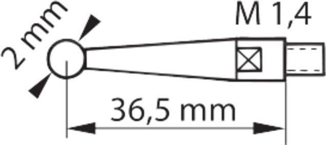 Produktbild Girod Fühlhebelmessgerät Tastarmlänge 36,5 mm