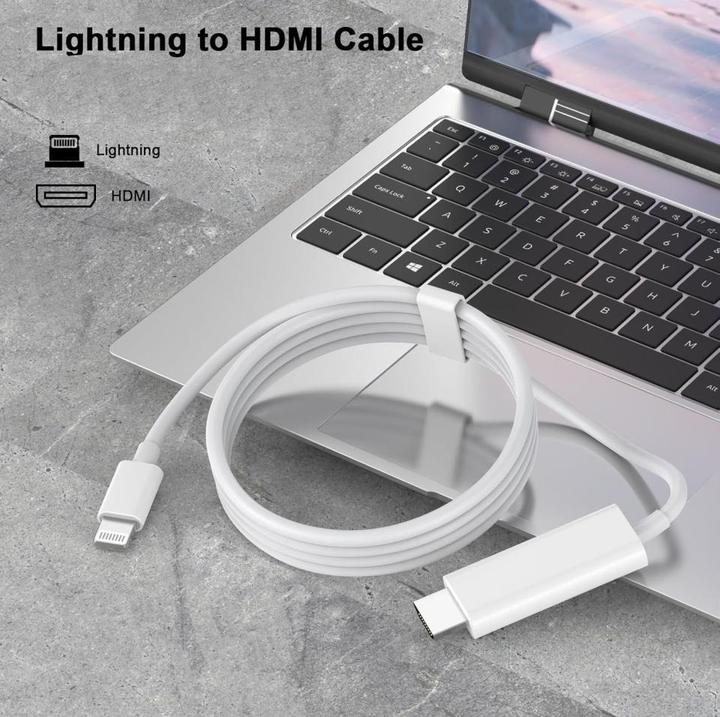 Immagine prodotto PowerGuard Lightning to HDMI Adapter Connection 2m (Lightning, HDMI)