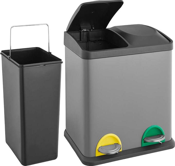 Image du produit Svita TC2X15 Seau 30 litres Gris (30 l)