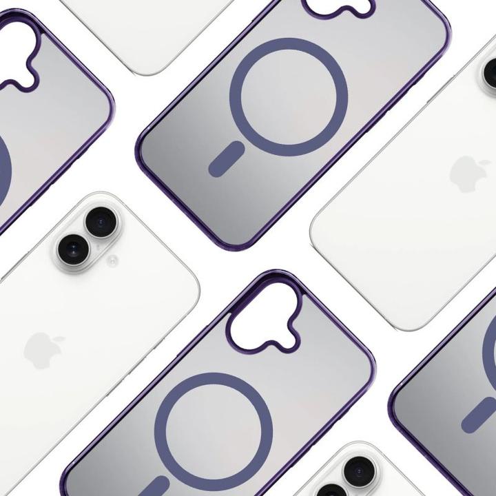 Produktbild 3MK Etui Frosty MagCase do Apple iPhone 17 fioletowy (Apple iPhone 17)