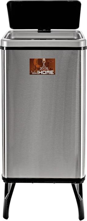 Produktbild Well Home Smart Mülleimer mit Sensorautomatik und Magnetetiketten für Recycling (50 l)