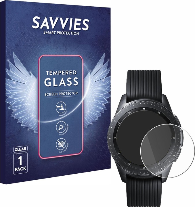 Actual product image Savvies Tempered Glass