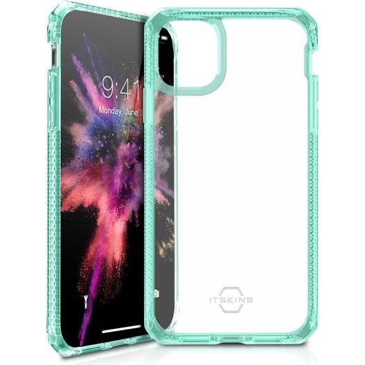 Thumbnail - Itskins Hybrid Clear (Apple iPhone 11 Pro), Smartphone Hülle, Grün, Transparent