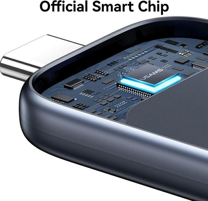 Actual product image Usams CD247 Watch Wireless Charger - Tarnish (2.50 W)