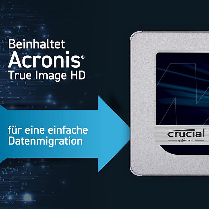 Immagine prodotto Crucial Mx500 (500 GB, 2.5")