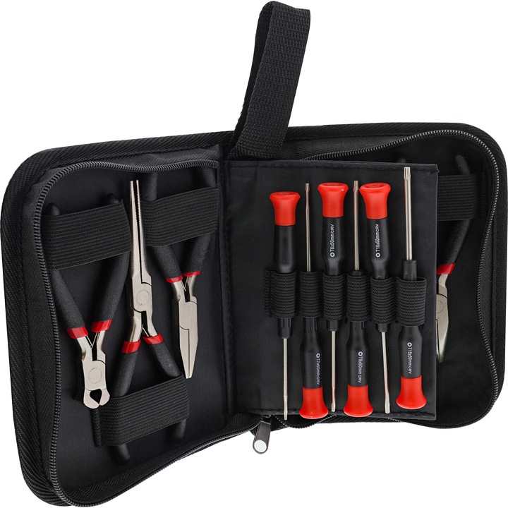 Produktbild InLine Präzisions Zangen und Schraubendreher Set 19 Teile