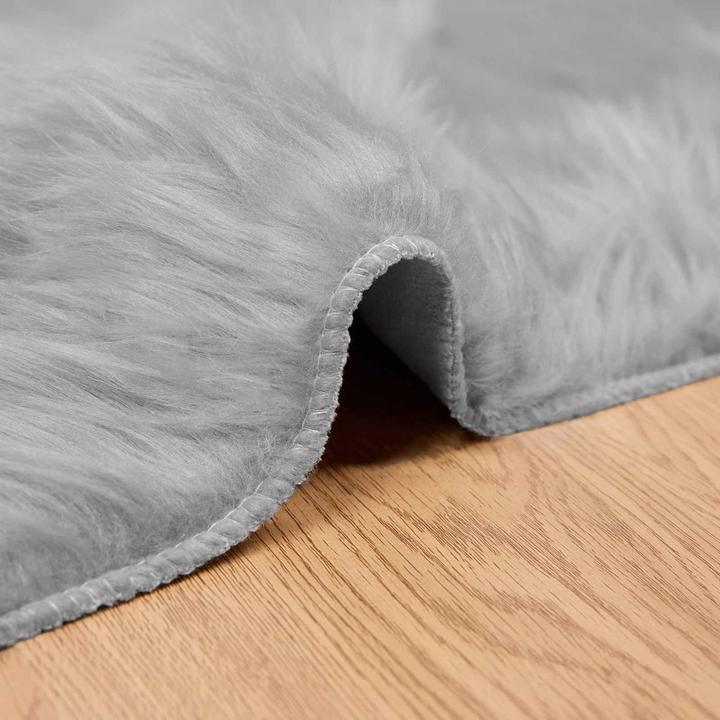 Produktbild vidaXL Kunstschaffell Teppich (100 x 200 cm)