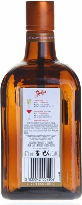 Image du produit Cointreau Triple Sec (1 x 70 cl)