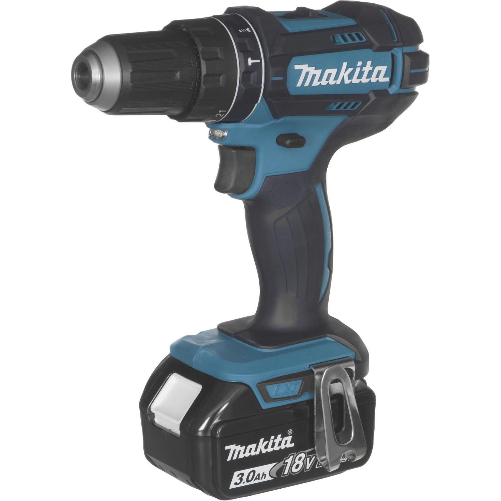 Makita, Trapano + Avvitatore a batteria, 18V 62