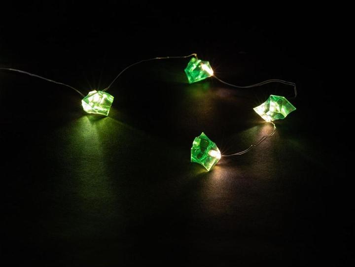 Produktbild Cocon Lichterkette LED Glitzersteine, Grün, 1.9 m (1.90 m)