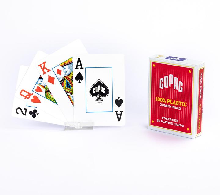 Image du produit Copag Deck de cartes de poker Jumbo (Allemand, Français, Suisse-allemand, Italien, Anglais)