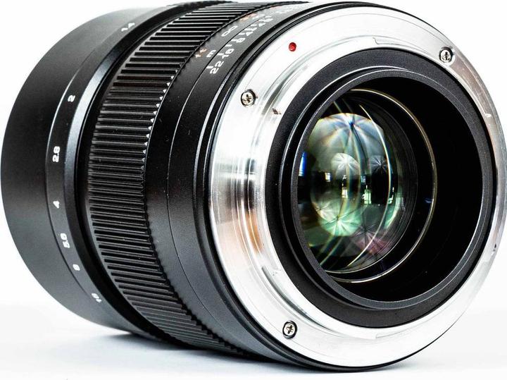 Actual product image Zhongyi Mitakon Speedmaster 65mm F/1.4, Fujfilm GF (Fujifilm Fujinon GF, Medium format)