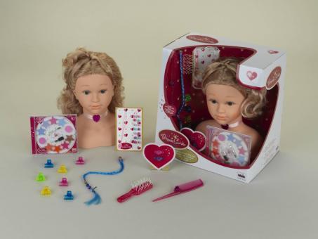 Produktbild Theo Klein Princess Coralie Schmink- und Frisierkopf "Sophia"