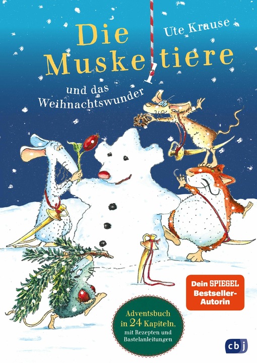 Produktbild Die Muskeltiere und das Weihnachtswunder (Deutsch, Ute Krause, 2024)