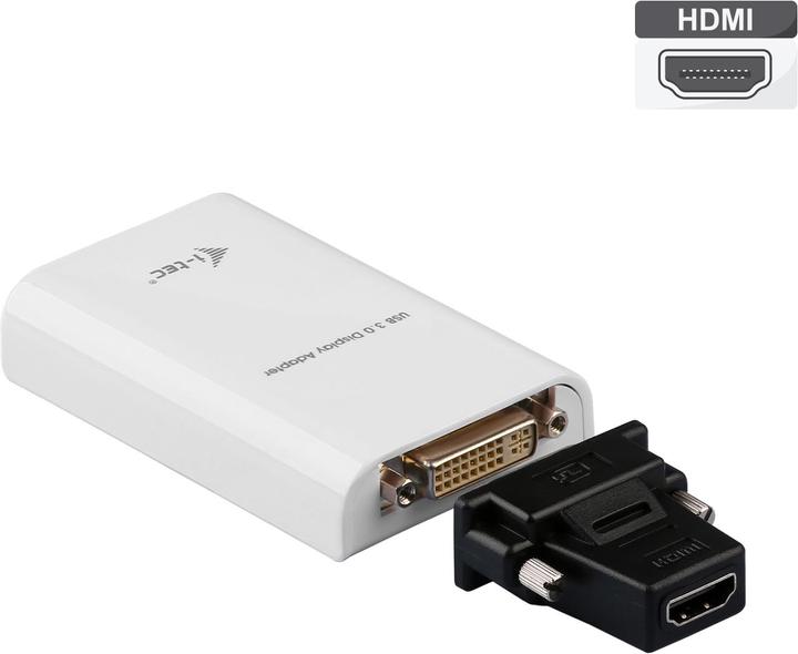 Produktbild i-tec USB 3.0 Advance Display Adapter TR (DVI, 8.43 cm)