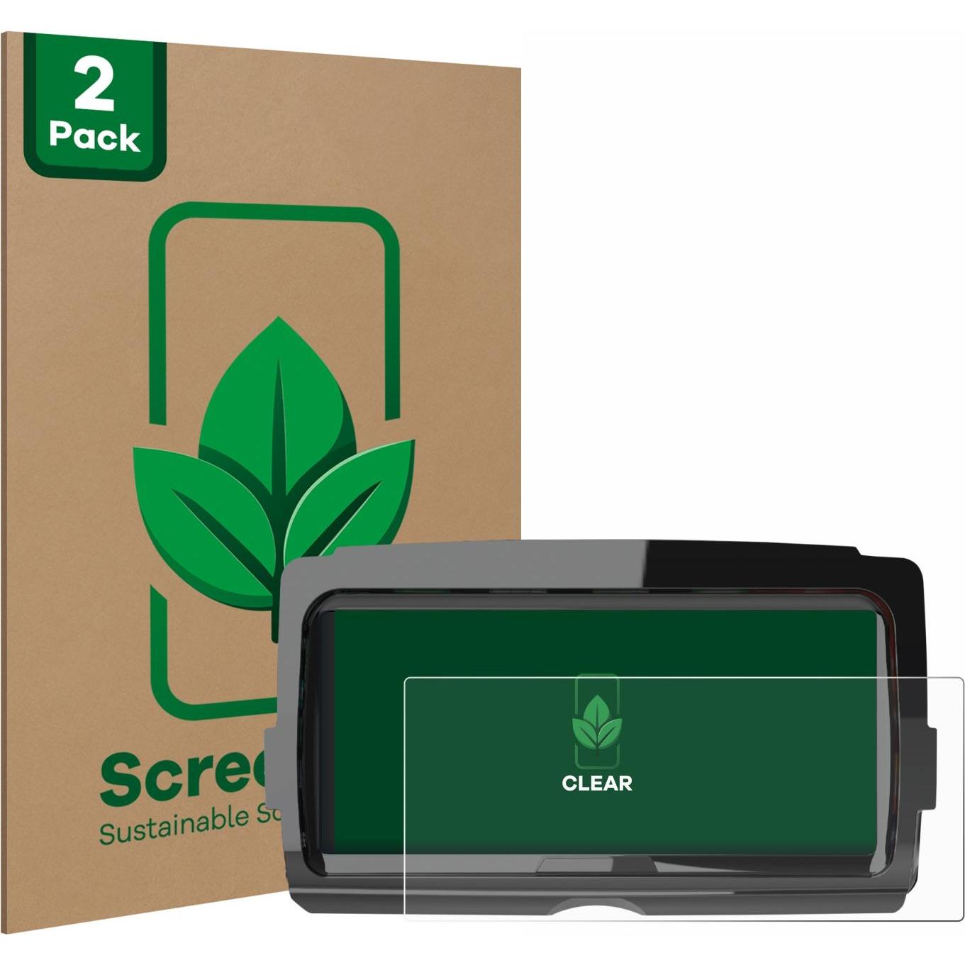 ScreenLeaf, Fahrzeug Navigation Zubehör, Schutzfolie nachhaltiger Displayschutz Displayschutzfolie Folie Klar Transparen...