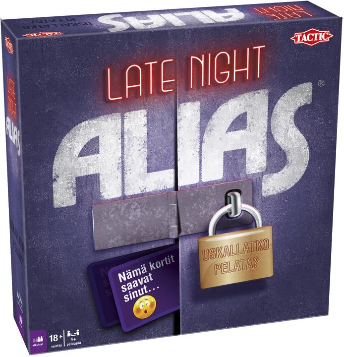Produktbild Tactic Late Night Alias 45 min Board game Word (Englisch)