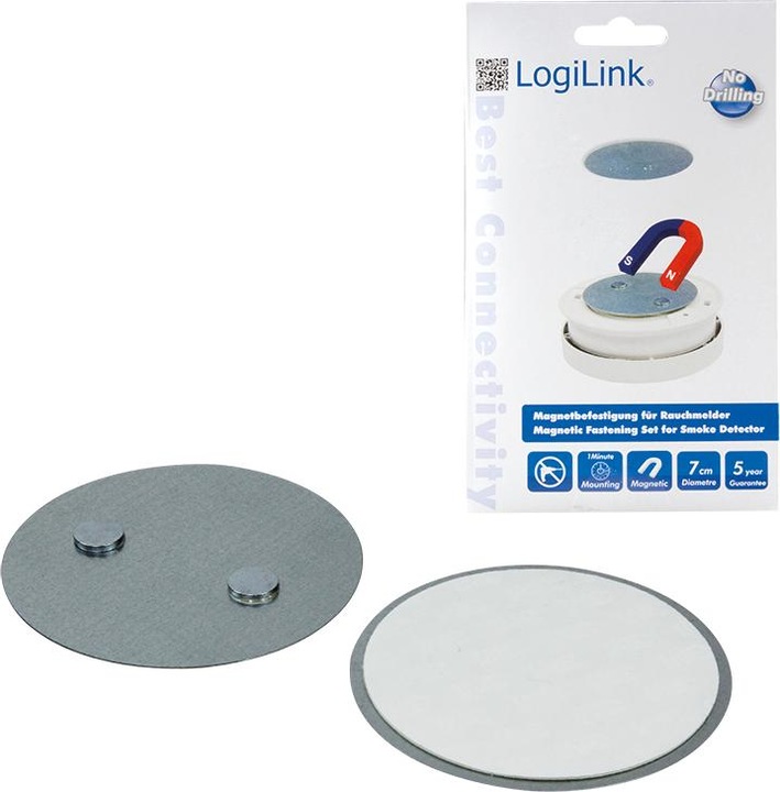 Produktbild LogiLink Befestigungsset für Rauchmelder