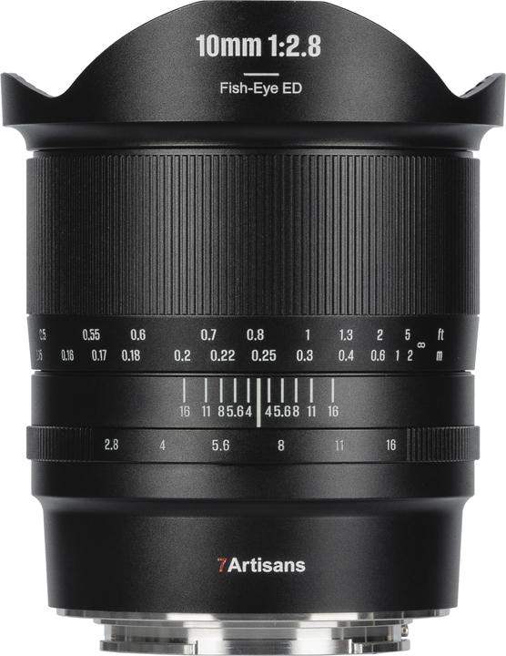 Image du produit 7artisans 10mm F2.8 Panasonic/Leica/Sigma (L mount) mark ii (Monture L, Plein format)
