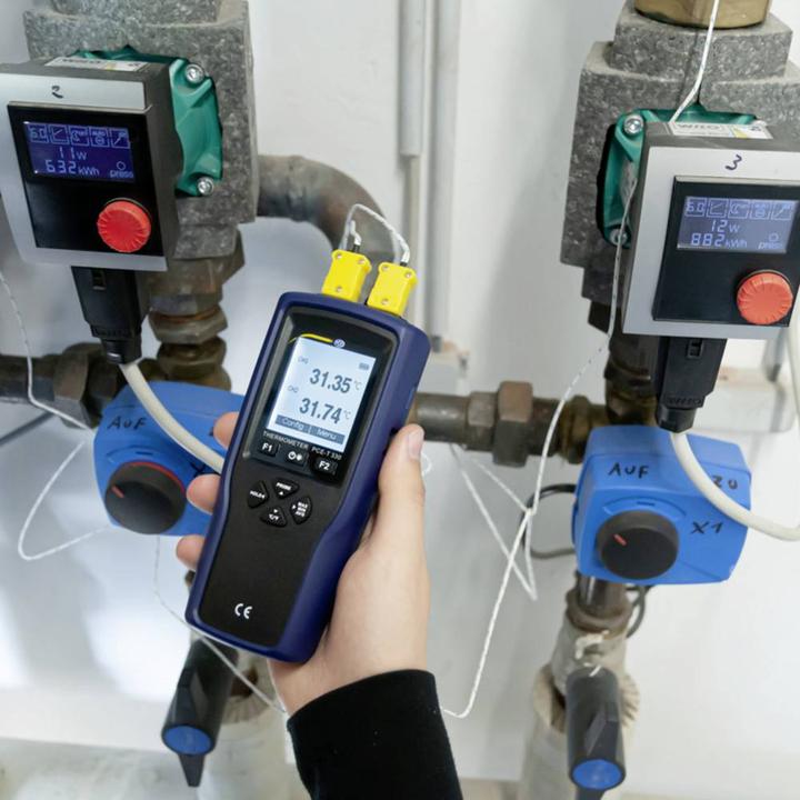 Actual product image PCE Instruments 2-Kanal-Datenlogger-Thermometer