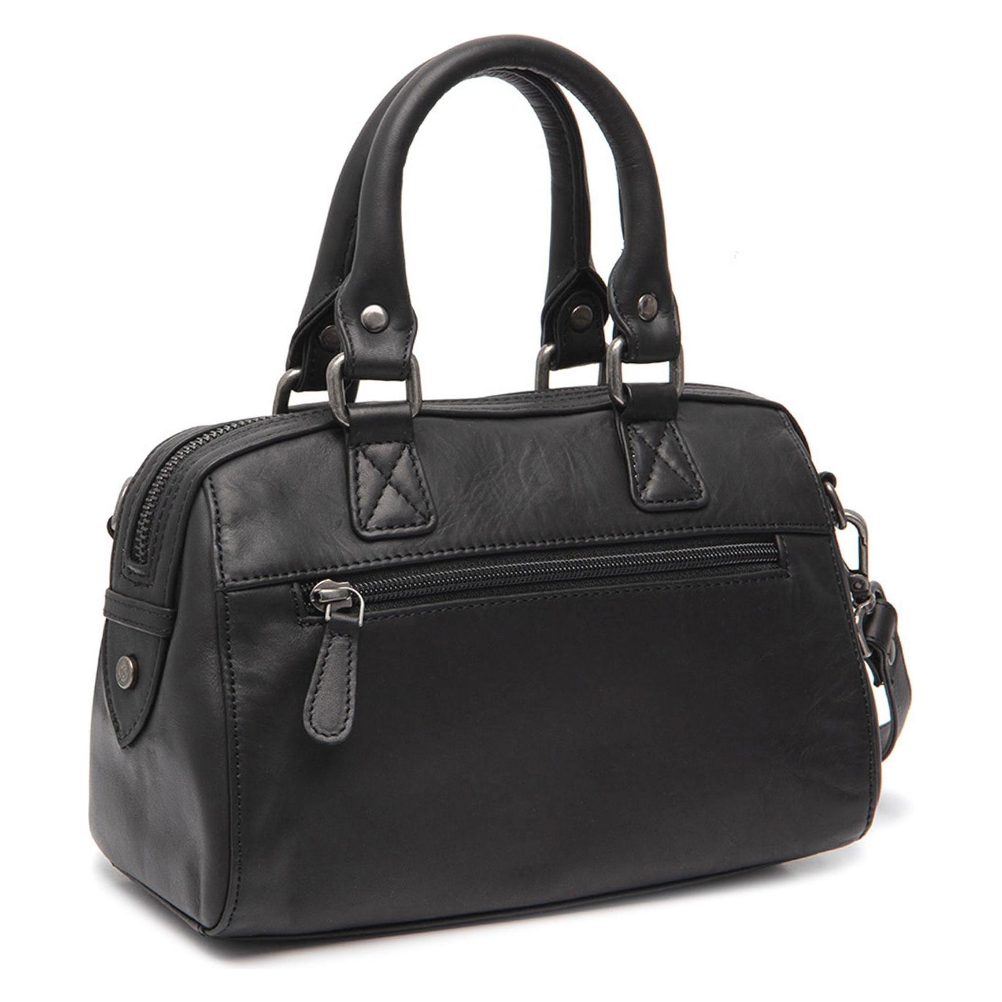 The Chesterfield Brand, Damen, Handtasche, Dalford Handtasche Leder 24 Cm, Schwarz
