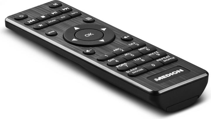 Produktbild Medion P85035 (MD87090) Internetradio mit DAB+, UKW, schwarz (FM, DAB+, WLAN)