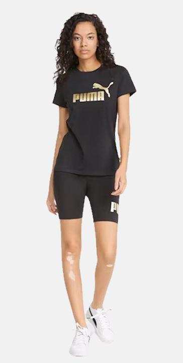 Produktbild Puma ESS+ Metallic Logo Tee (M)