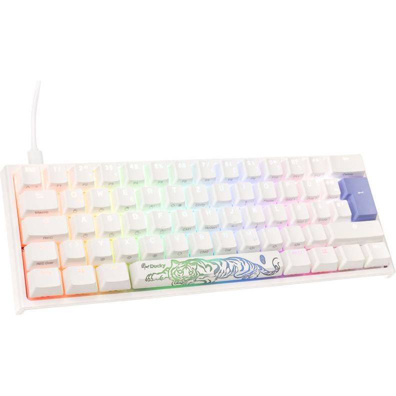 Ducky One 2 Pro Mini Gaming Tastatur, RGB LED - Kailh Brown (DE, Kabelgebunden), Tastatur, Schwarz