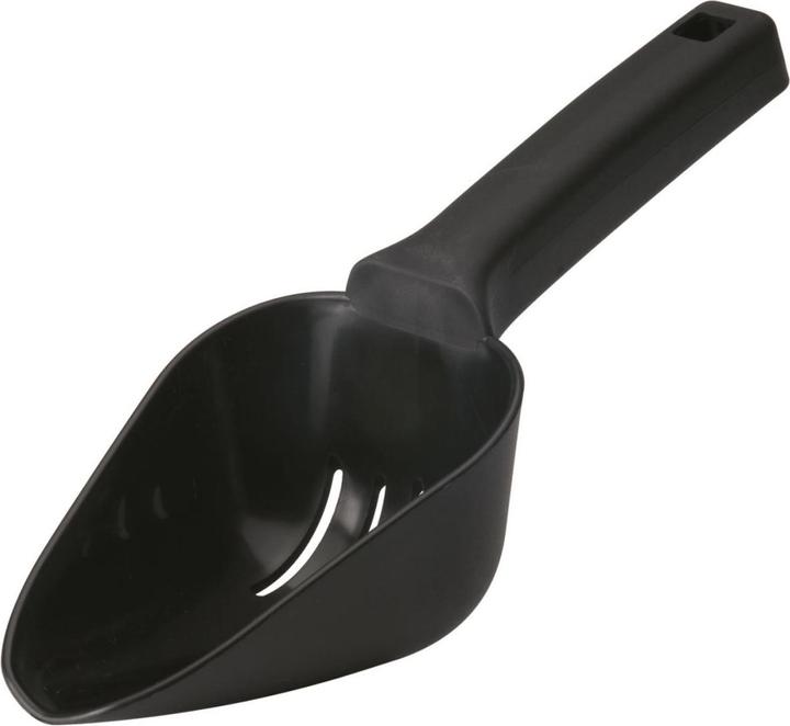 Piazza Paletta per gelato nera 0,36lt (Paletta per il ghiaccio + pinze per il ghiaccio)