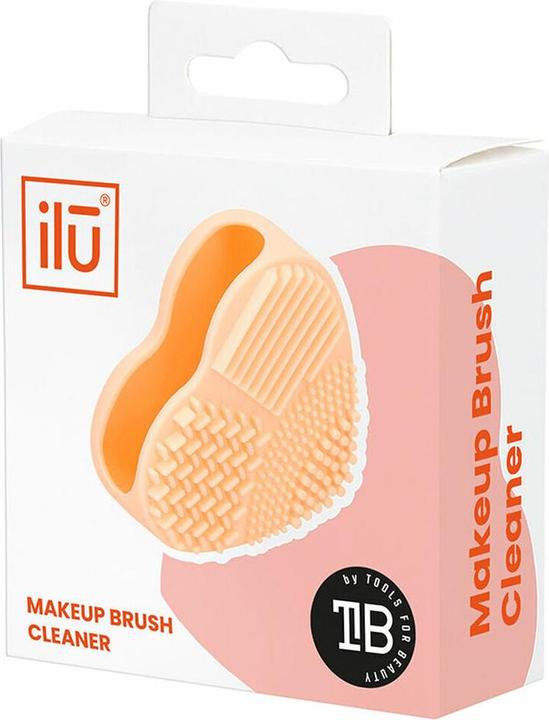 Produktbild Ilu T4B Pinselreiniger Make up Brush Cleaner Silikon Kosmetik Pinsel Reinigung (Orange)
