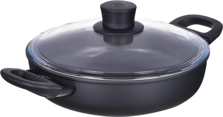 Actual product image Zwilling Avola serving pan with glass lid, 28 cm | round (Aluminium, 28 x 7.70 cm)