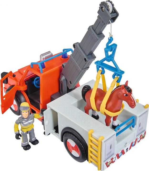 Actual product image Simba Fireman Sam Phoenix Tow Truck with Horse