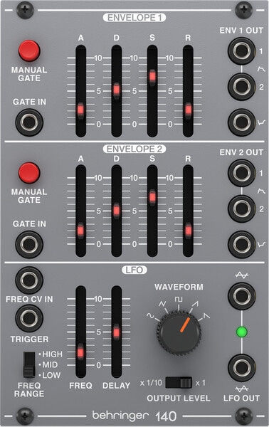 Produktbild Behringer System 100 140 Dual Envelope/LFO