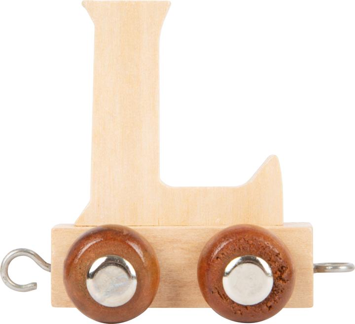 Actual product image small foot Lettering L