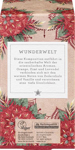 Actual product image dm alverde Eau de Parfum Wonder World (Eau de parfum)