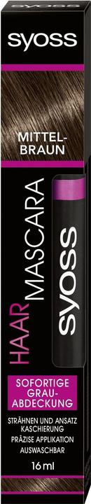Actual product image Syoss Hair Mascara (Middle brown)