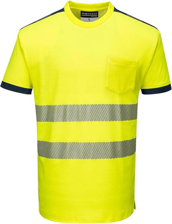 Immagine prodotto Portwest Maglietta PW3 Uomo in cotone Hi-Vis Comfort (L)