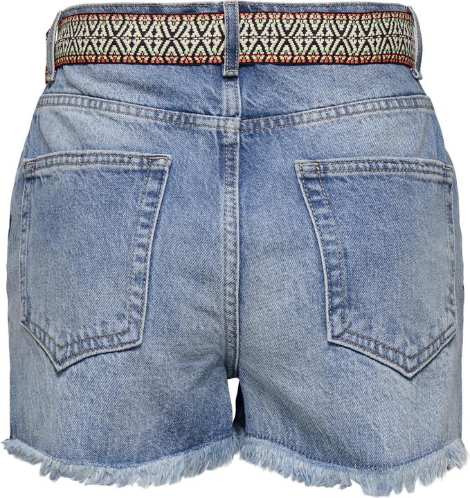 Image du produit Only ONLROBYN Hohe Taille Gerade geschnitten Jeans-Shorts Jeans-Shorts (S)