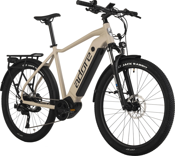 Produktbild Adore E-SUV 27,5" Alu Trekkingfahrrad STX-600 Mittelmotor 60NM / 15Ah Desert Sand matt (53 cm)
