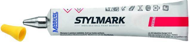 Actual product image Stylmark Tubenschreiber (Yellow, 3 mm, 1 x)