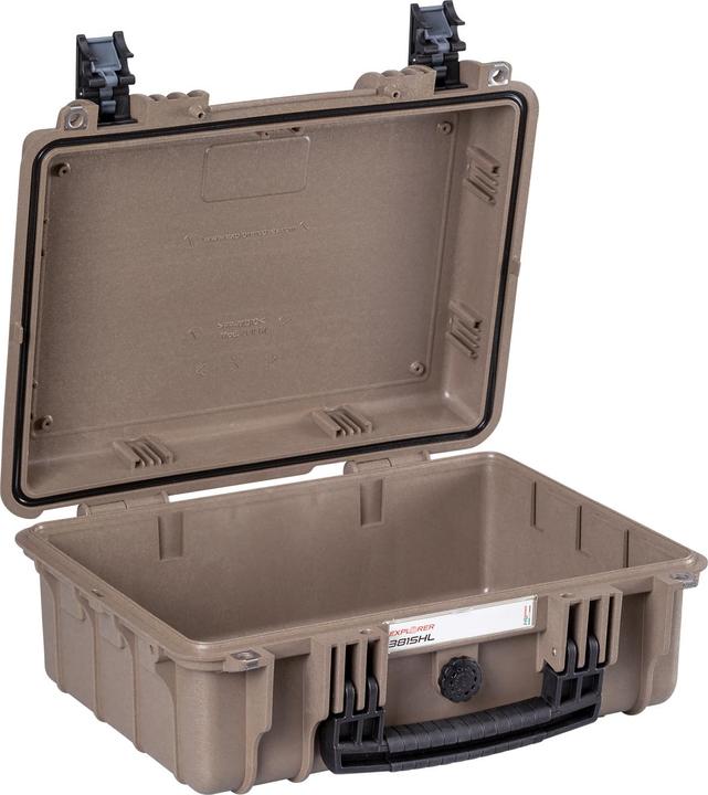 Actual product image Explorer Cases Outdoor case 3815HL.D E desert tan empty (W x H x D) 38 x 27 (15.90 l)