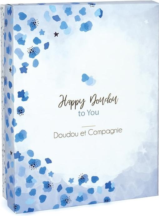 Actual product image Doudou et Compagnie Happy Glossy, bunny cuddle cloth 17cm