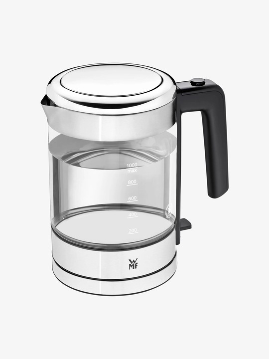 Produktbild WMF KÜCHENminis Reisewasserkocher kabellos / Glas-Wasserkocher klein 1l (1 l)